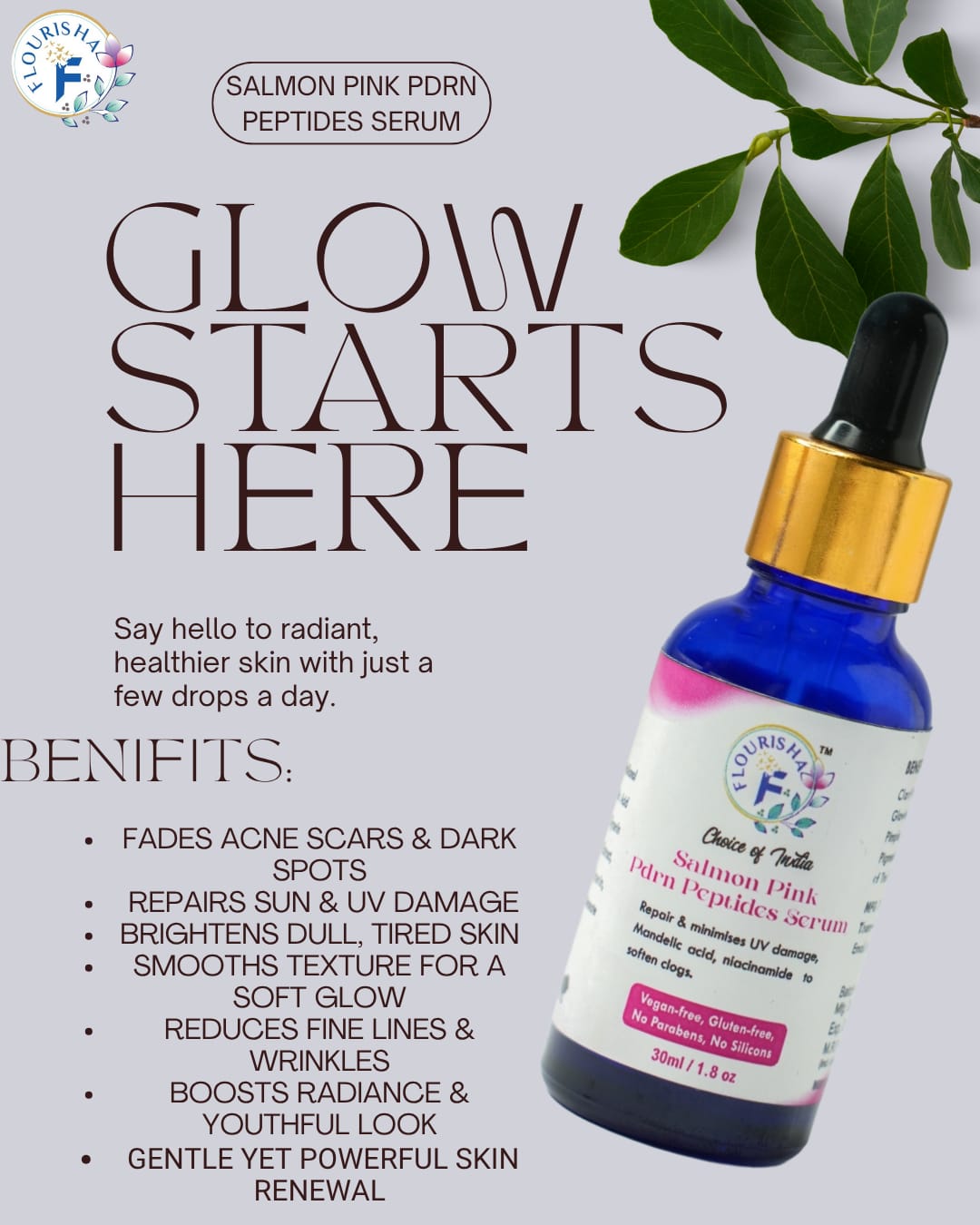 Selmon Pink Peptides Serum