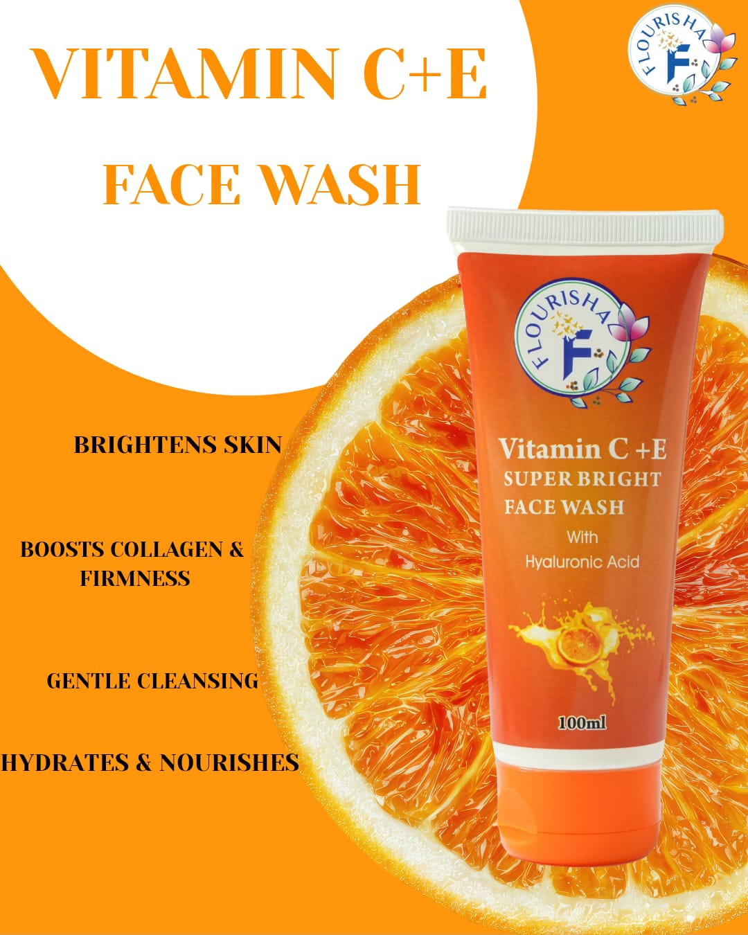 Vitamin C+E Face Wash